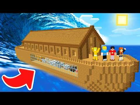 Fiz uma ARCA DE NOÉ pra SALVAR TODO MUNDO!