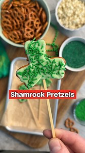 Easy, festive, and totally delicious! 🍀 ​ These DIY Shamrock Pretzels are the perfect way to make this St. Patrick’s Day even more magical. | Loblaws