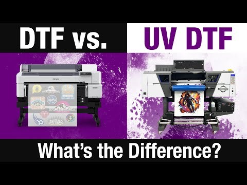 DTF vs UV DTF: What's the Difference? | Equipment Zone Webinar