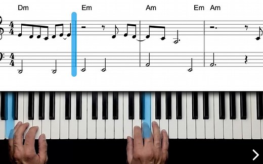 钢琴lemon tree 简化版乐谱与指法教学