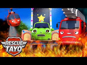 Red Rescue Team! Put out the Fire! | Fire Truck Stories & Songs Compilation | Tayo Rescue Team
