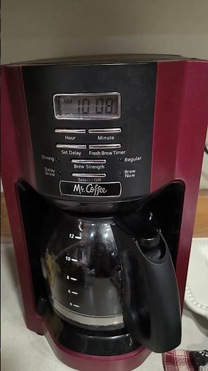 Mr. Coffee BVMC-SJX36GT 12 Cup Programmable Coffeemaker