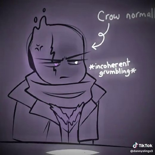 #fyp •`{Daddy's home}`• Crow (Reaper Gill) edit Art - 8thekat on YouTube, TikTok, Tapas, Webtoon, Discord, DeviantArt #undertale #gilledit