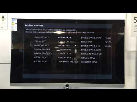 Loewe TV Erstinstallation und Senderprogrammierung Teil 1