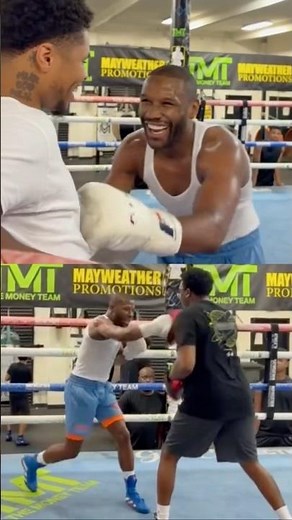 Floyd Mayweather Shows Shakur SUPER SAIYAN Speed, Power & Skill