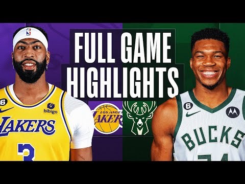 LAKERS at BUCKS | NBA FULL GAME HIGHLIGHTS | December 2, 2022
