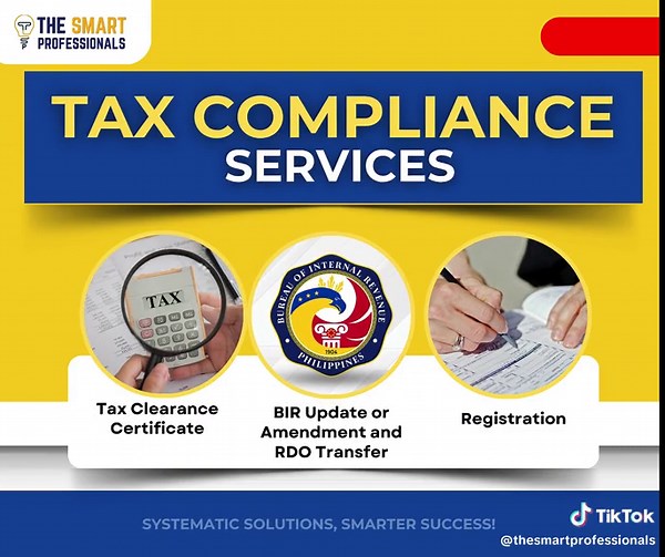 Managing your finances doesn’t have to be stressful! From 𝐭𝐚𝐱 𝐜𝐨𝐦𝐩𝐥𝐢𝐚𝐧𝐜𝐞 and 𝐚𝐜𝐜𝐨𝐮𝐧𝐭𝐢𝐧𝐠 to 𝐛𝐨𝐨𝐤𝐤𝐞𝐞𝐩𝐢𝐧𝐠 and 𝐞𝐱𝐩𝐞𝐫𝐭 𝐜𝐨𝐧𝐬𝐮𝐥𝐭𝐚𝐭𝐢𝐨𝐧𝐬, The Smart Professionals have you covered. Let us handle the details so you can focus on what matters the most! 💼✅ 𝐂𝐨𝐧𝐭𝐚𝐜𝐭 𝐮𝐬 𝐭𝐨𝐝𝐚𝐲! 📞 Phone: 0939 603 2414 or 63 44 812 1884 📧Email: marketing@thesmartprofessionals.com 🌐 Website: thesmartprofessionals.com #TheSmartProfessionals #TSP #bookkeeping #acco