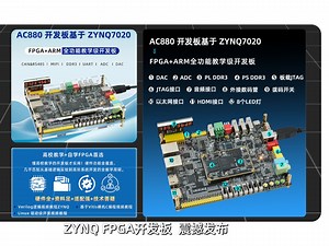 PLDDR3， MIPI CSI，MIPI DSI，5G WIFI，高校定制款ZYNQ教学开发板2026全新发布。
