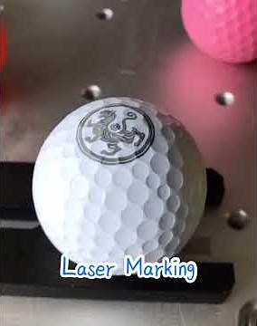 laser marking on golf balls by Unikonex