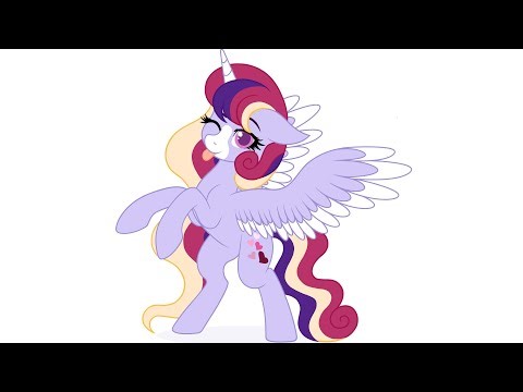 Lovebird Hearts Speed Paint