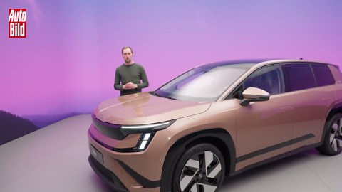 Skoda Peaq: erste Fahrt im getarnten Elektro-Flaggschiff
