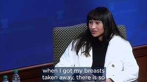 3.4K views · 104 reactions | So-called "gender transition" surgeries don't affirm anyone - they cost someone a part of who they are. Chloe Cole learned that heartbreaking lesson after it was too late, and now she's using her voice to warn others not to make the same costly, irreversible decision. Watch her full talk here: https://www.youtube.com/watch?v=_udq4M4nKqE | The Heritage Foundation | Facebook