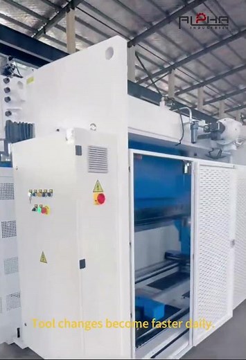 Press Brake Bending Machine in Action | Precision Sheet Metal Bending by ALPHA