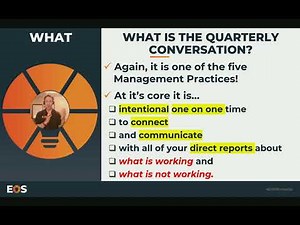 Leadership Development Time - The Power of Quarterly Conversations
