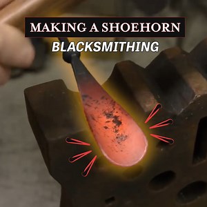 648K views · 7.5K reactions | Do You NEED Help Putting Shoes On? *Shoehorn Forge* | Torbjörn Åhman Blacksmith | Facebook