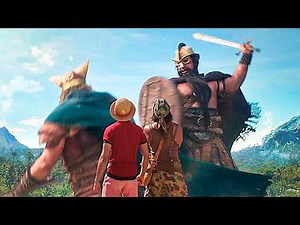 One Piece Season 2 | Dorry vs Brogy Giants Fight Scene Recap | Little Garden Island