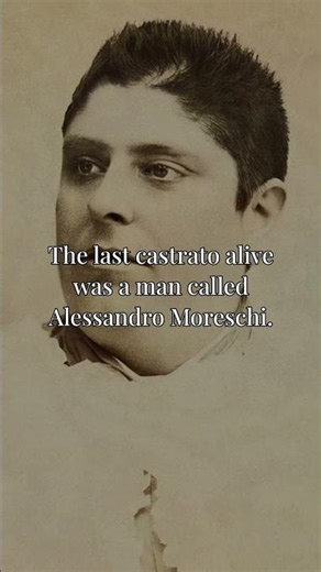 The Only Recording Of A Castrato