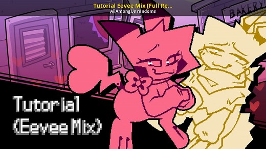 Tutorial Eevee Mix [Full Recreation] Mod for Friday Night Funkin' | FNF Mods