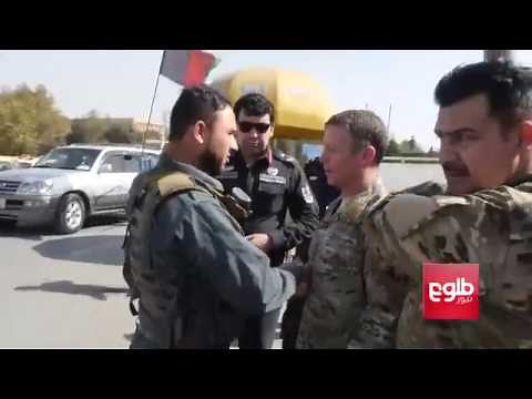 Gen. Austin Scott Miller Chats With Afghan Forces On Kabul Streets