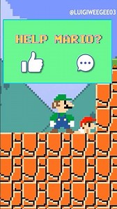 Please Help Luigi Save Tiny Mario and Escape the Challenge! #supermario #mario #supermariobros
