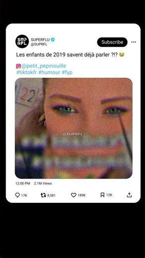 Les enfants de 2019 savent déjà parler ?!? 😭