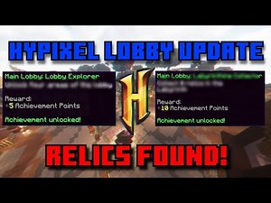 Hypixel Main Lobby Relic Locations! April 2022 (Last relic in description)