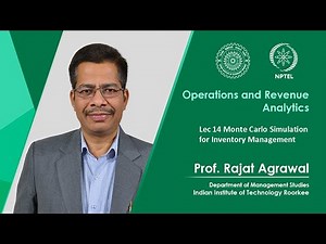 Lecture 14 - Monte Carlo Simulation for Inventory Management