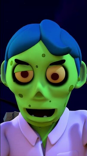 Johny Johny Yes Papa Spooky Version #zombieland #allbabieschannel #shorts