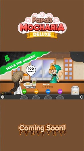 Papa's Mocharia Deluxe COMING SOON on Steam! #fliplinestudios #papasmochariadeluxe #shorts #steam
