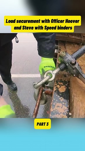 Secure Load Techniques with Officer Hoover and Steve