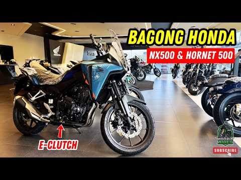 MAGKANO 2026 Honda NX500 and Hornet 500 E-CLUTCH?