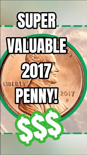 2017 P Lincoln Cent Value #coin #history #penny #usa #trending #shorts