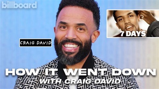 Craig David Shares How Iconic ‘7 Days’ Song & Music Video Was Created | How It Went Down | Billboard