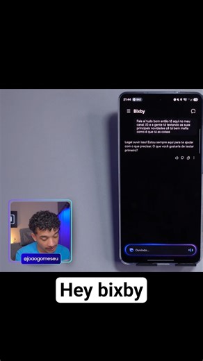 Era pra Bixby funcionar assim? #oneui #bixby #samsung