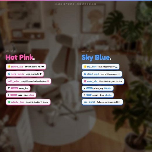 Y2K Bubble Chat — Twitch chat overlay for StreamElements