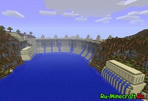 [Map] Minecraft Dam Recreation - Дамба
