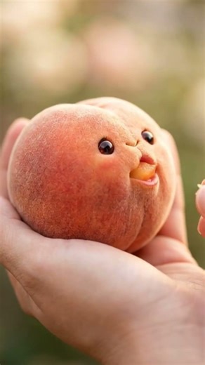 The Cutest Little Peach You've Ever Seen! 🍑🥰