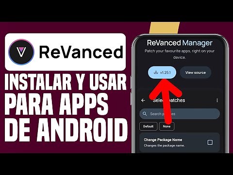 Cómo instalar y usar la aplicación Revanced Manager para aplicaciones de Android (Guía Completa)