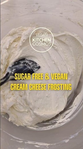 The Easy Way to Make Sugar Free Vegan Cream Cheese Frosting at Home 🙌