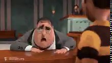 the looney tunes "critic" when he hears a random guy doing voice impressions: