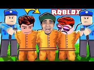 الهروب من السجن مع اخطر مجرمين " جيلبريك " و سرقنا البنك في Roblox !! 😭🔥