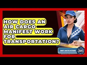 How Does An Air Cargo Manifest Work For Transportation? - Smart Logistics Network
