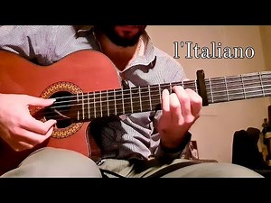 l'italiano ( I asciatemi cantare ) Toto Cotuano - Guitar