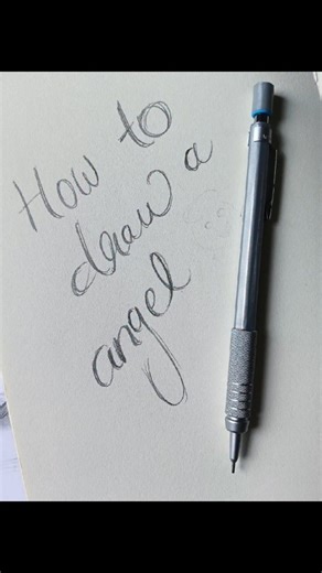 Silent soul on Instagram: "How to draw angel #angelartwork #angelartwork #animeart"