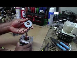 How to remove magnet from a Microwave Oven Magnetron.