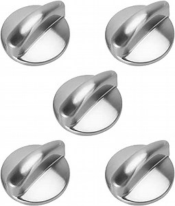 onlyfire WB03K10303 Cooktop Burner Control Knobs Stove Knobs Replacement Compatible with General Electric GE Range, 5 Pack