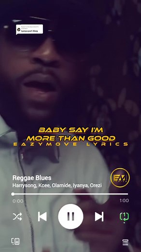 Reggae Blues Lyrics - Harrysong ft. Kcee, Olamide, Iyanya & Orezi