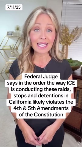 Judge Calls Out ICE: Stop Unconstitutional Profiling in California Raids