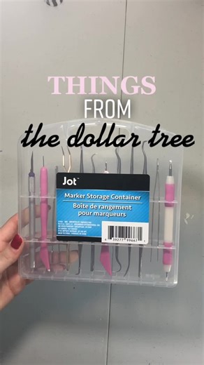Dollar Tree Marker Storage: Craft Tool Storage Ideas