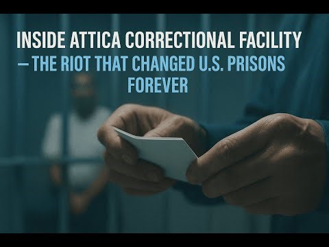“Inside Attica Correctional Facility — The Riot That Changed U S Pris